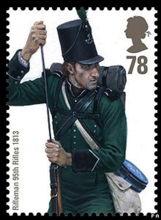 Rifleman stamp