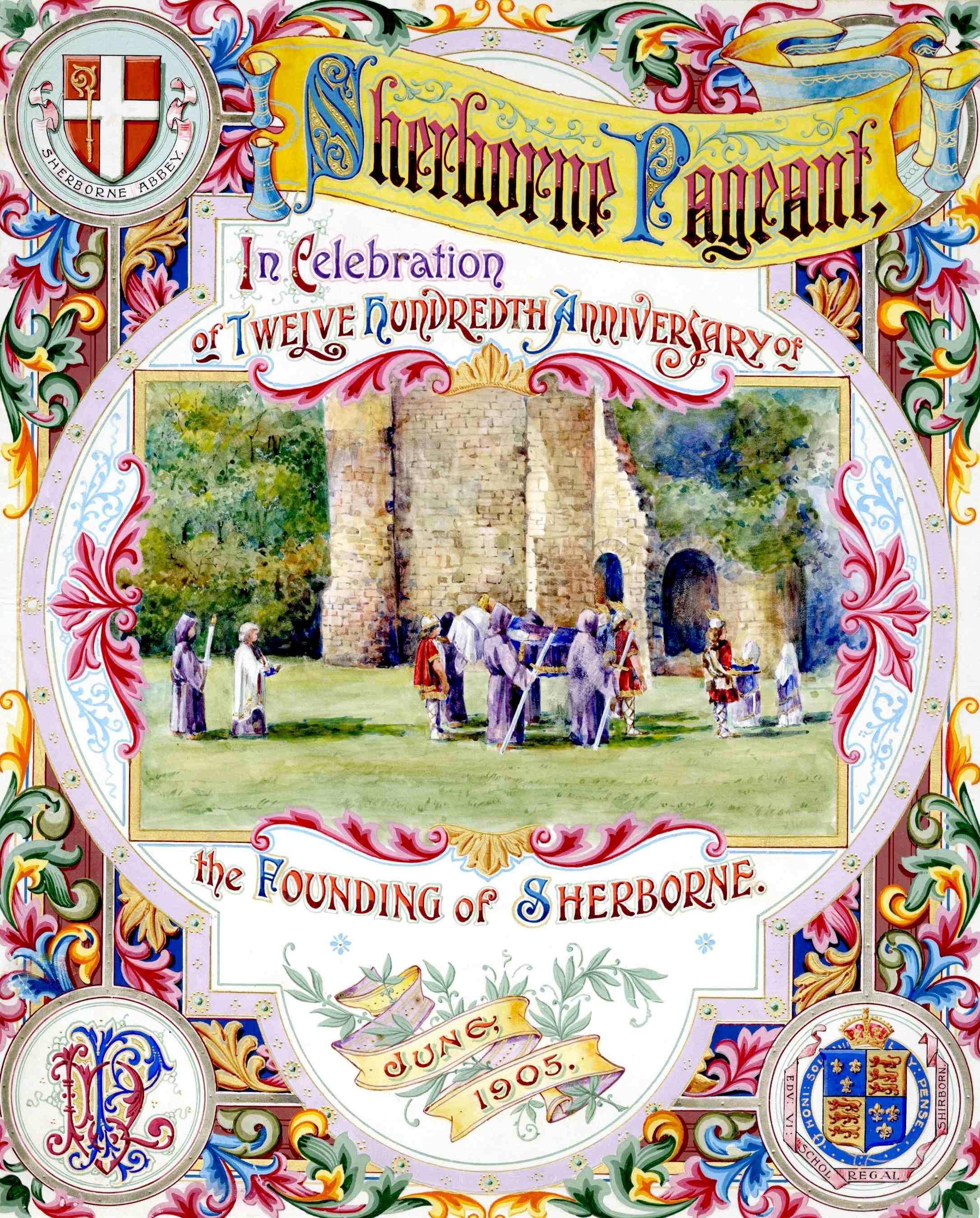 Sherborne Pageant Album cover low
