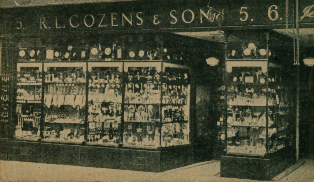 Cozens shop in Taunton