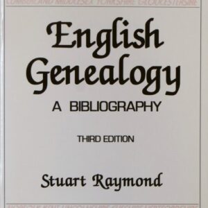 English Genealogy – A Bibliography (3rd edition)