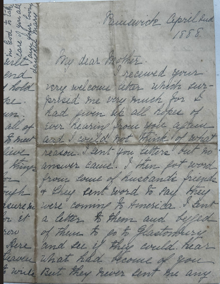 The sad letter from Mary