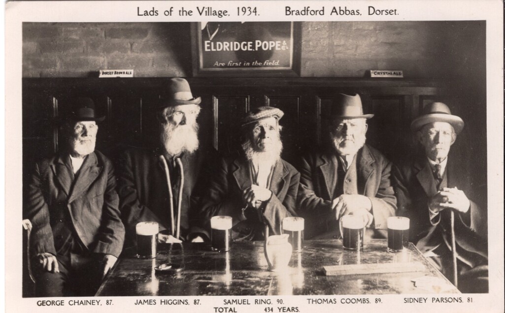 Lads of the village - Bradford Abbas (collection donated to SDFHS Photo Project)